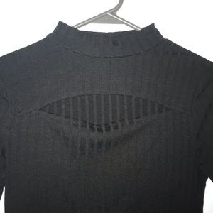 Ribbed long sleeve